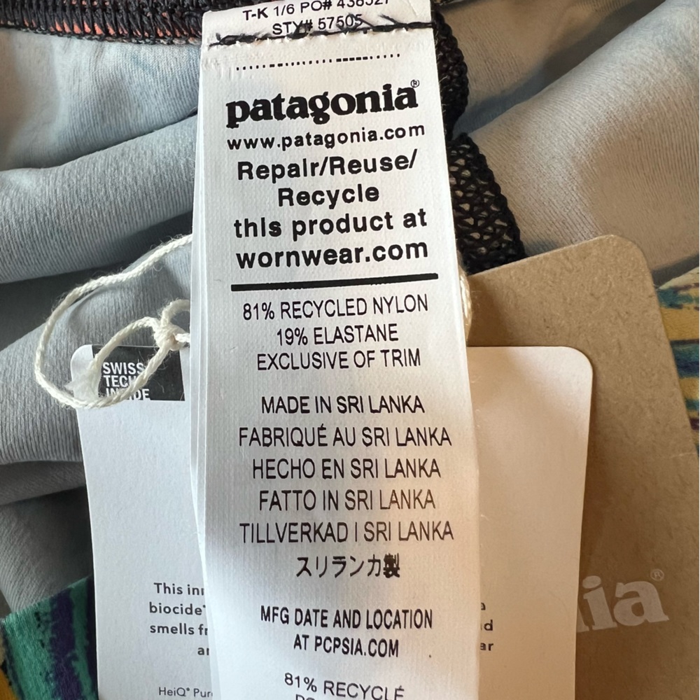 Patagonia Women's Maipo Shorts 8" Size XXL in Joy Pitch Blue New With Tags‎ - Picture 5 of 7